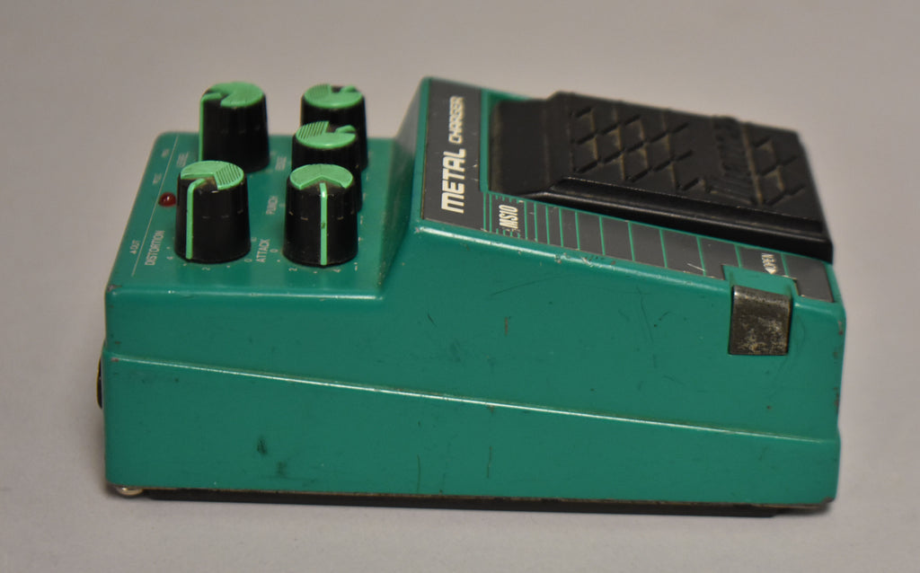 ibanez classic metal pedal 1990s Ibanez MS10 Metal Charger Overdrive Distortion Effects Pedal Gre – Imperial Vintage Guitars