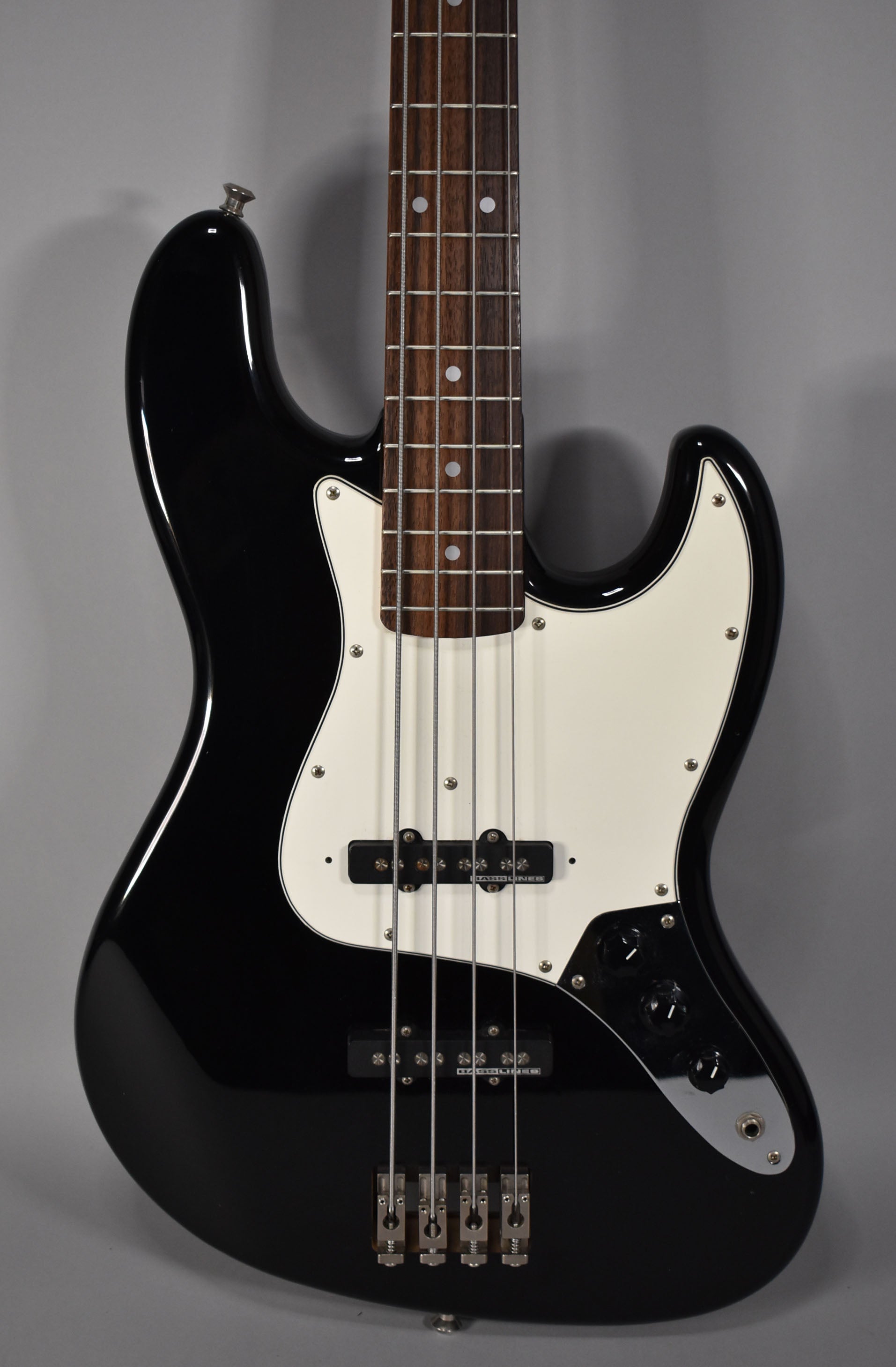 c. 1990's Fernandes MIJ LEB-2 / LEB-J4 Jazz Bass | Black Finish