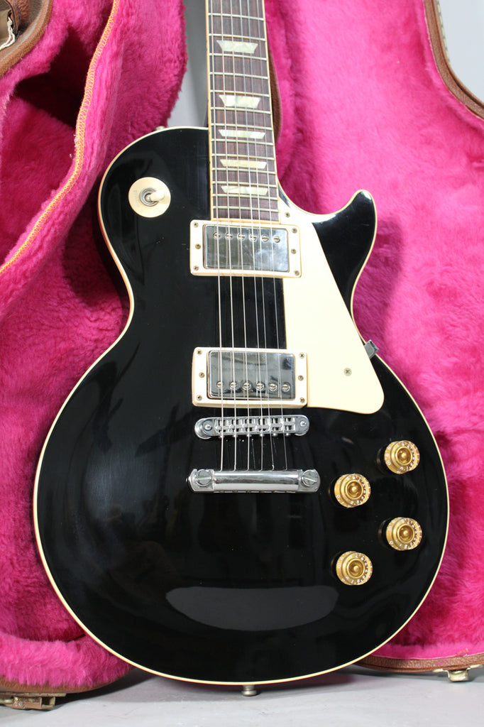 1991 Gibson Les Paul Standard Ebony Black w/OHSC