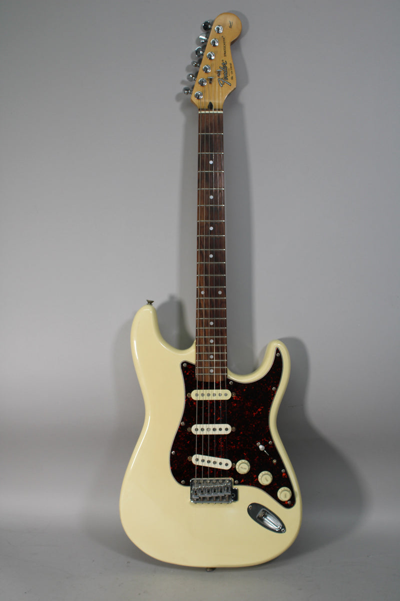 1992 Fender Squier Series Stratocaster MIK Rosewood Olympic White
