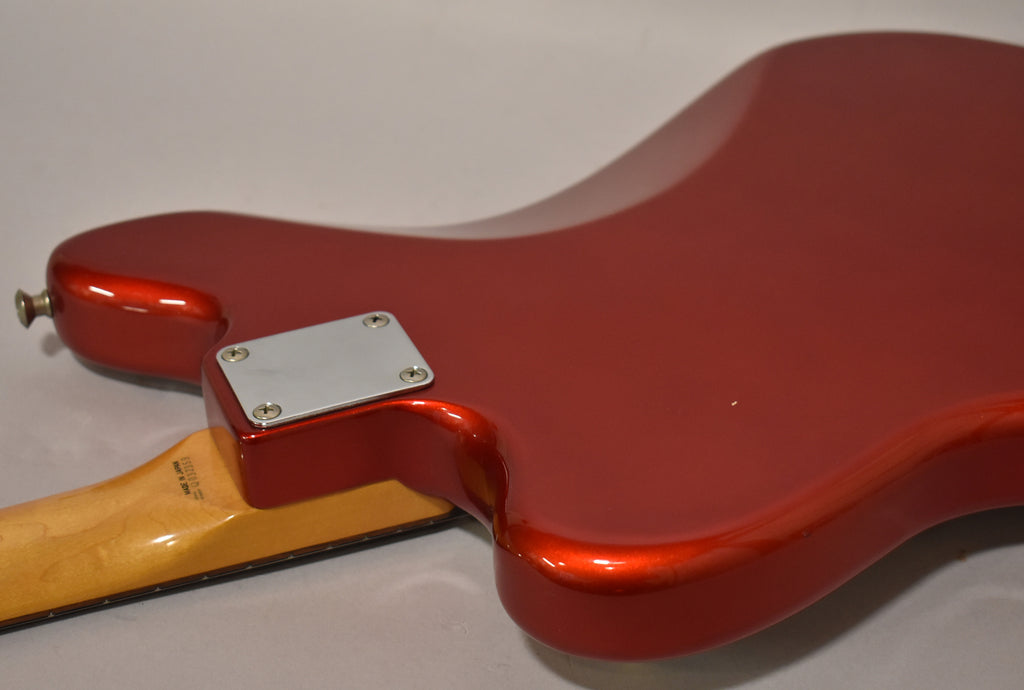 1993 Fender Japan JM66 Jazzmaster Candy Apple Red MIJ Fujigen w/Gig Bag
