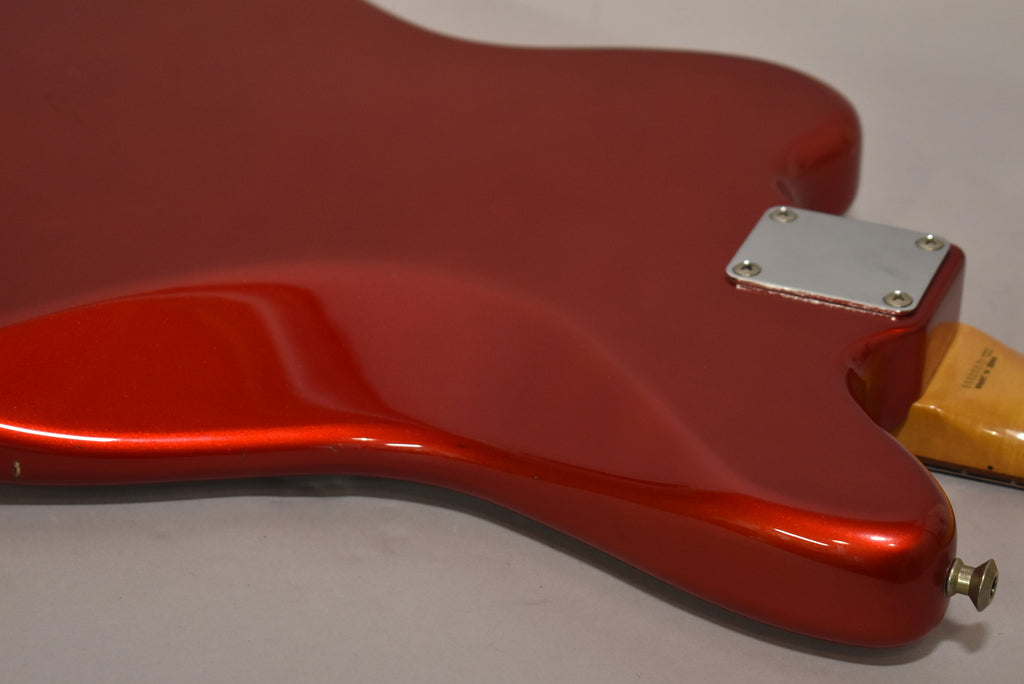 1993 Fender Japan JM66 Jazzmaster Candy Apple Red MIJ Fujigen w/Gig Bag