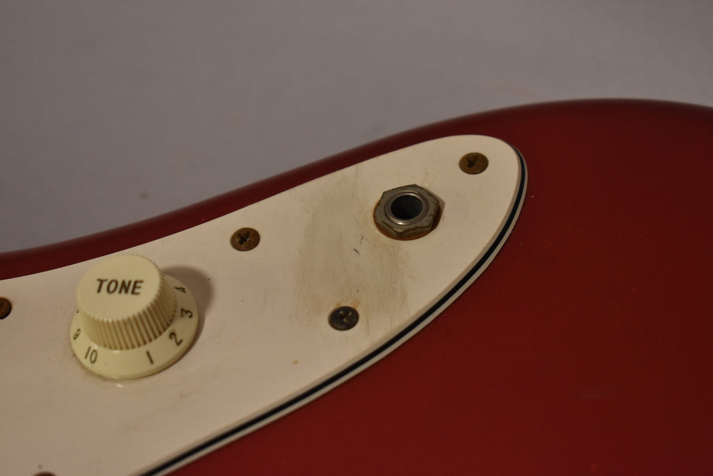 1993 Fender Japan JM66 Jazzmaster Candy Apple Red MIJ Fujigen w/Gig Bag