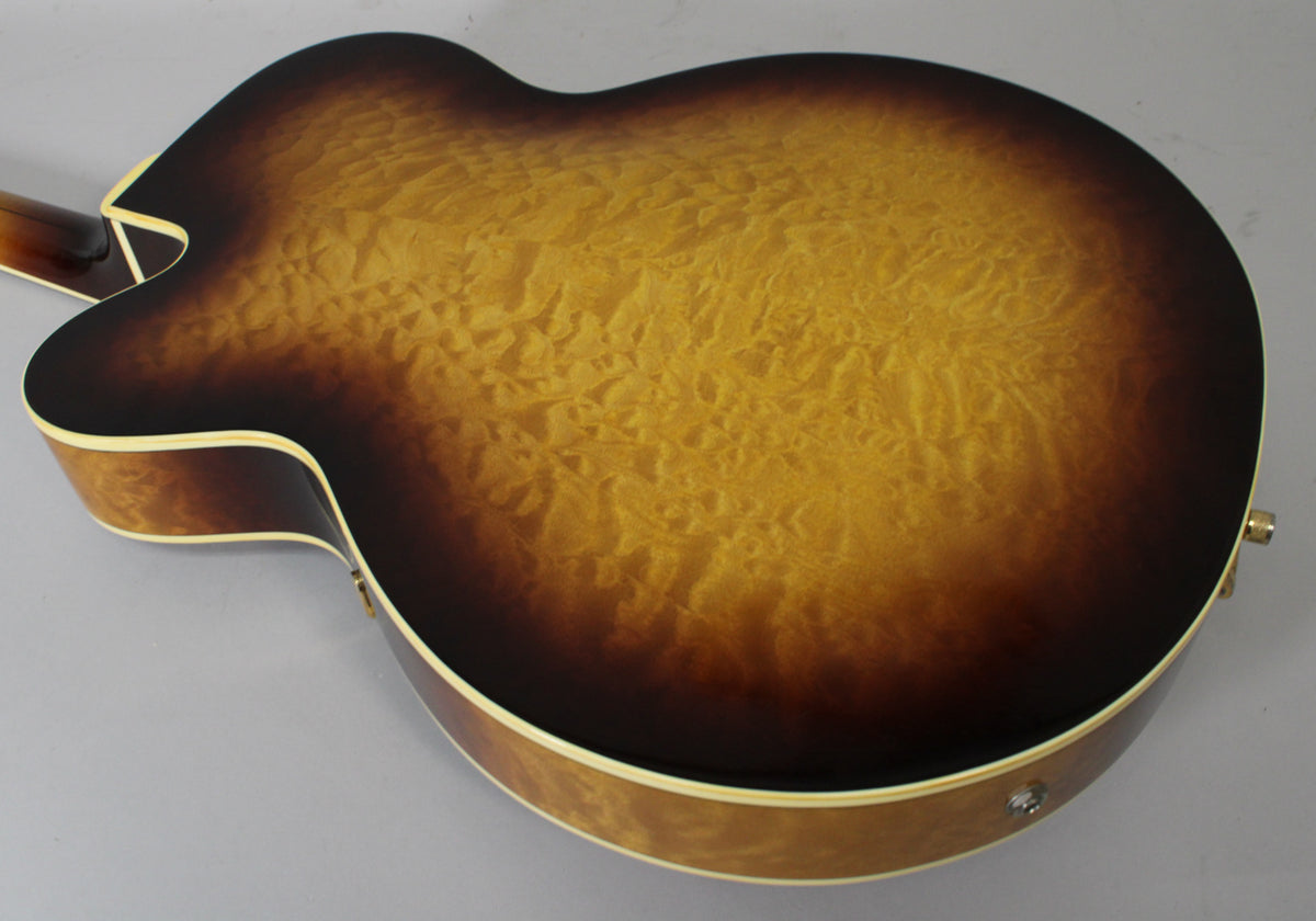 1993 Gretsch 6120-QT Quilted Sunburst Finish Rare Early Terada MIJ Filter’Trons OHSC