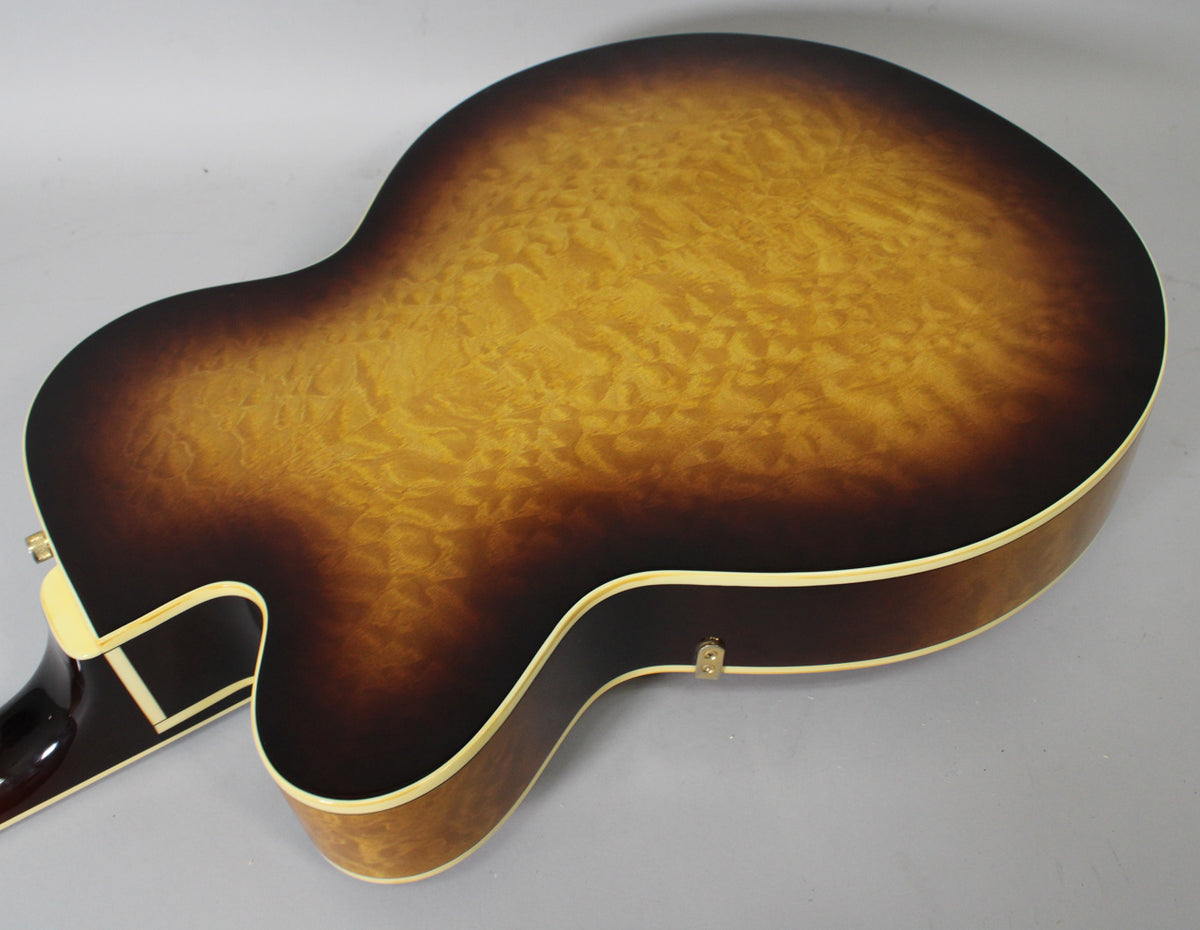 1993 Gretsch 6120-QT Quilted Sunburst Finish Rare Early Terada MIJ Filter’Trons OHSC