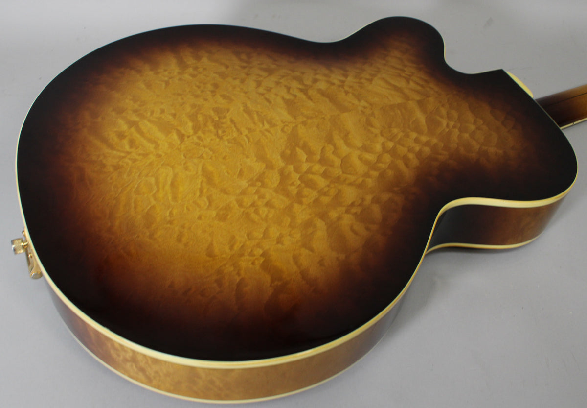 1993 Gretsch 6120-QT Quilted Sunburst Finish Rare Early Terada MIJ Filter’Trons OHSC