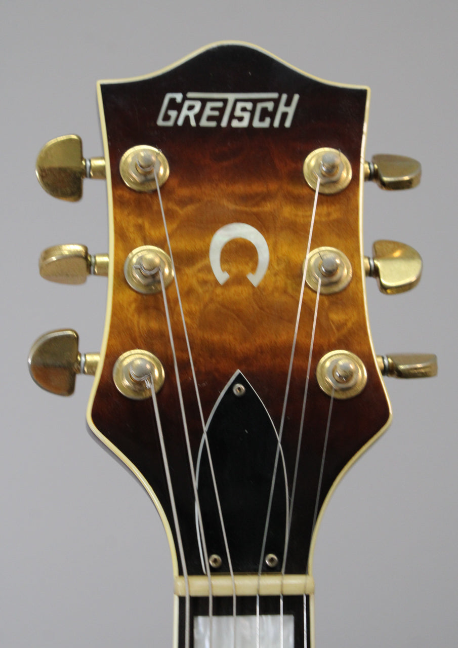 1993 Gretsch 6120-QT Quilted Sunburst Finish Rare Early Terada MIJ Filter’Trons OHSC