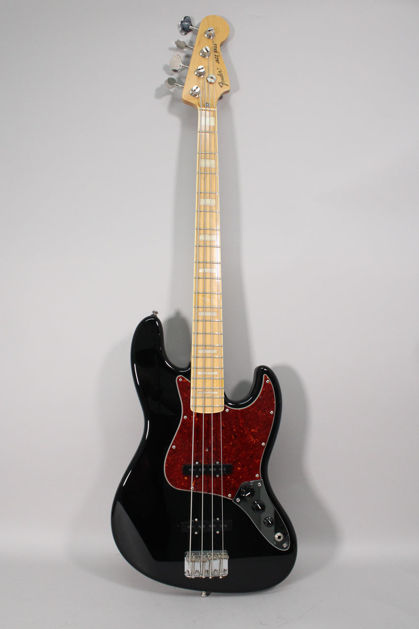 1994 Fender MIJ JB-75 70s Jazz Bass Maple Black Finish – Imperial
