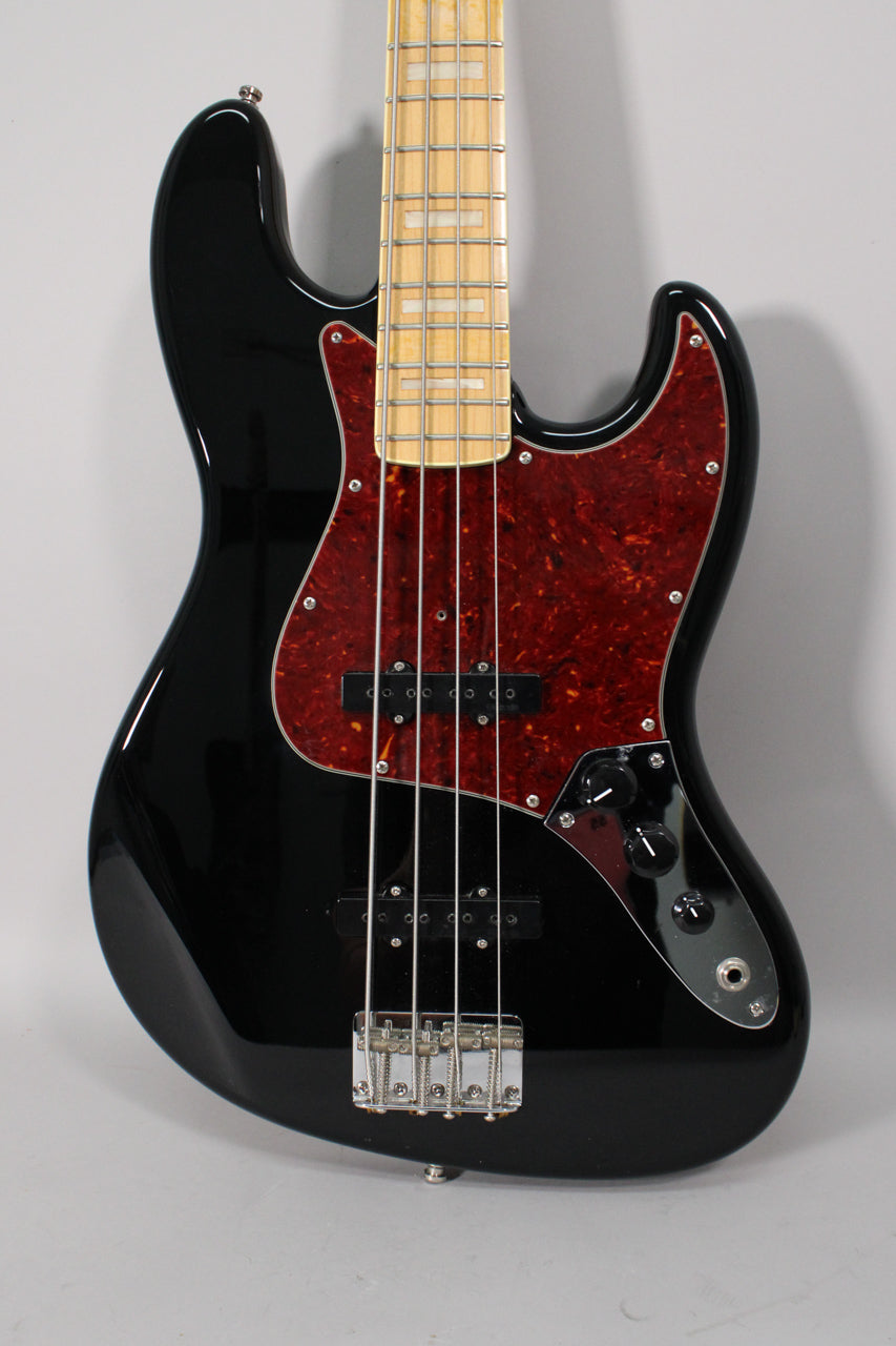 1994 Fender MIJ JB-75 70s Jazz Bass Maple Black Finish – Imperial