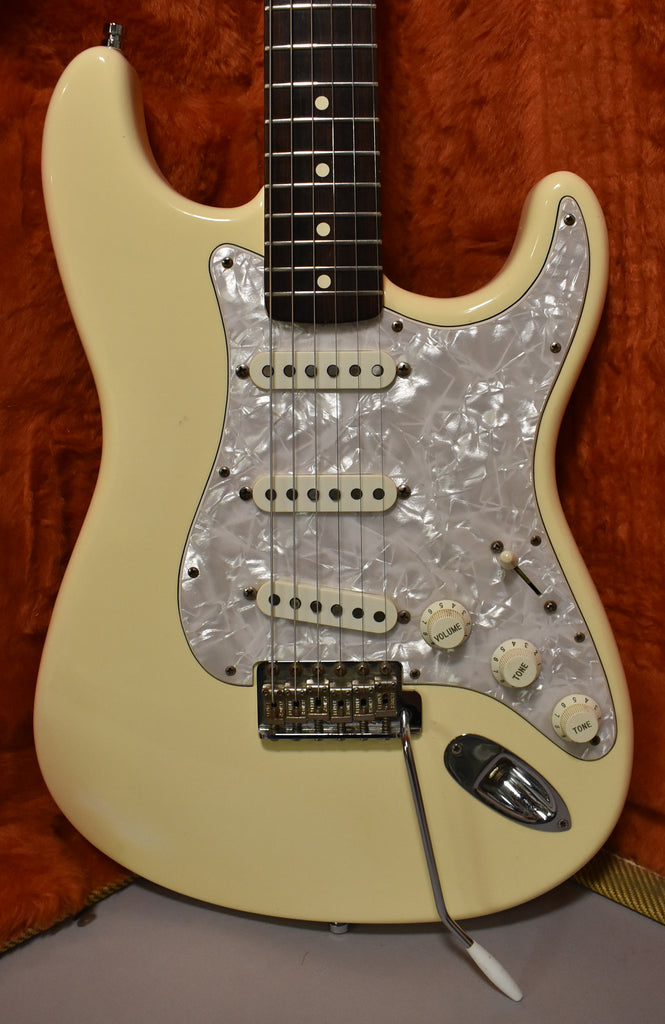 1994 Fender Custom Shop '62 Stratocaster Olympic White Matching Headstock w/OHSC