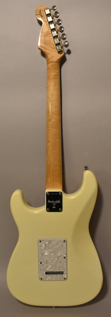 1994 Fender Custom Shop '62 Stratocaster Olympic White Matching Headstock w/OHSC