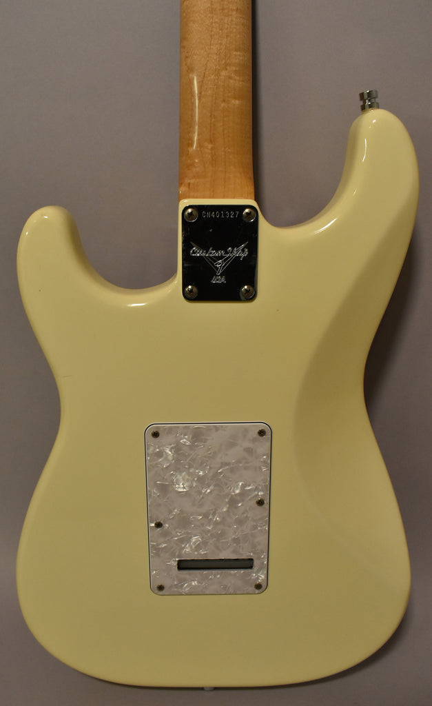 1994 Fender Custom Shop '62 Stratocaster Olympic White Matching Headstock w/OHSC