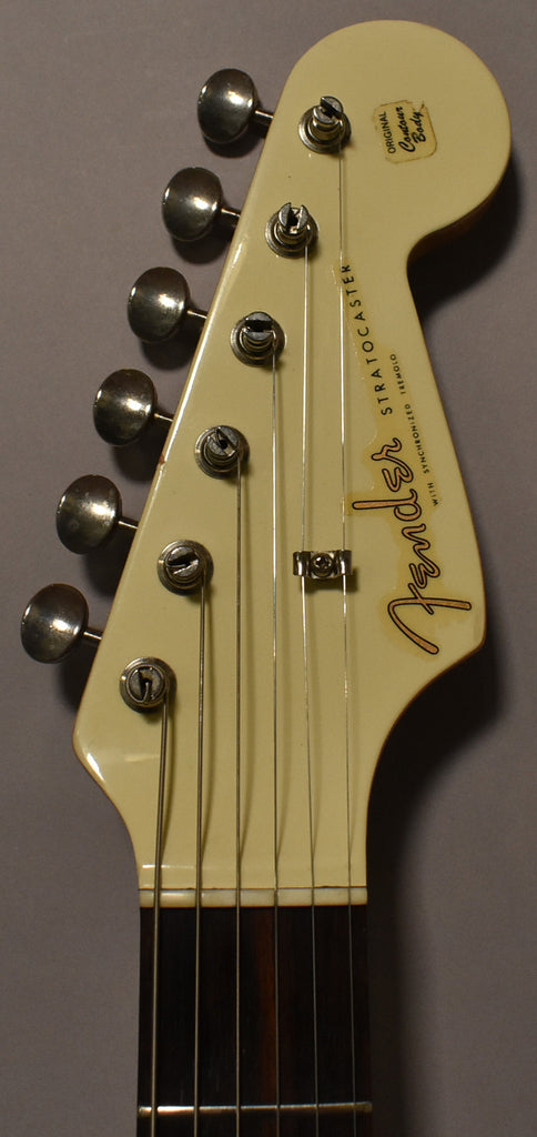 1994 Fender Custom Shop '62 Stratocaster Olympic White Matching Headstock w/OHSC