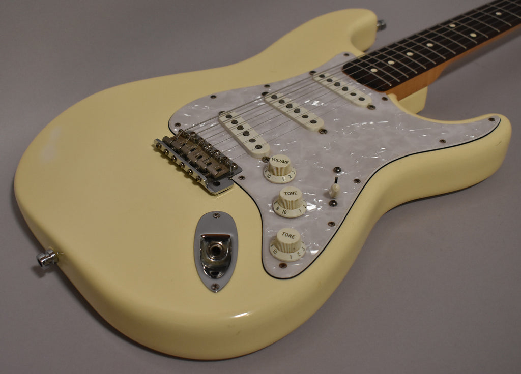 1994 Fender Custom Shop '62 Stratocaster Olympic White Matching Headstock w/OHSC