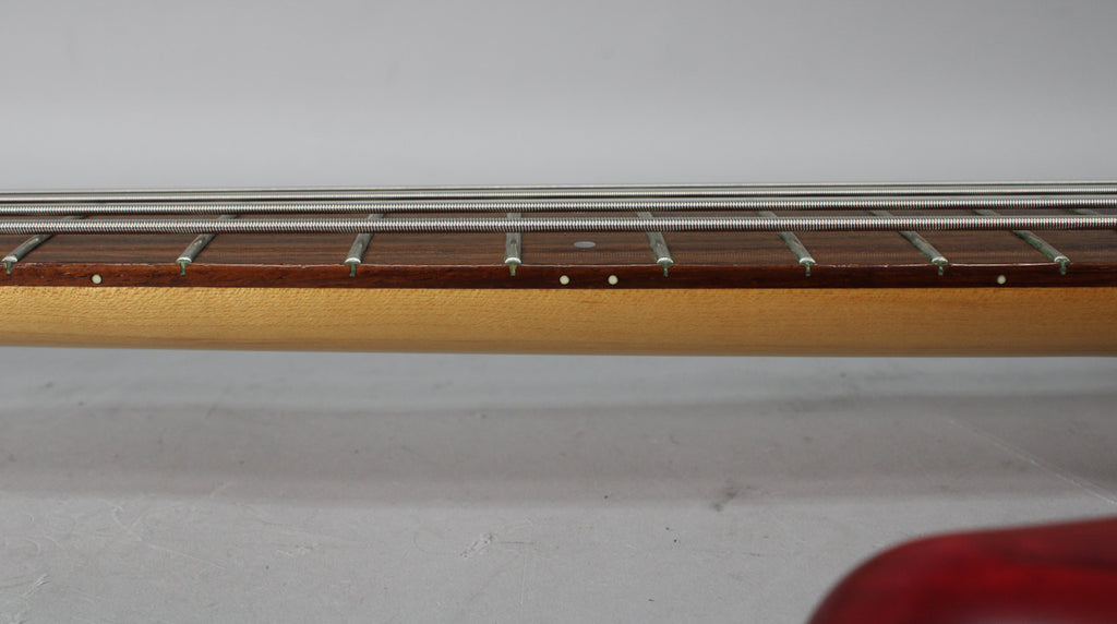 1995 Ibanez SR-600 Trans Red MIJ Electric Bass w/ Gig Bag