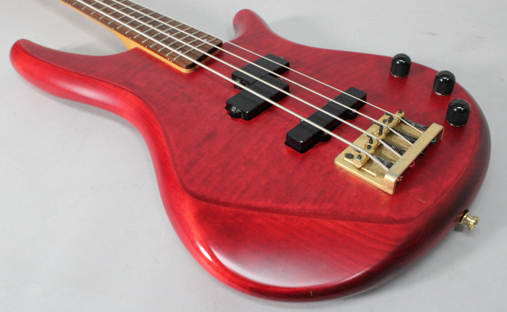 1995 Ibanez SR-600 Trans Red MIJ Electric Bass w/ Gig Bag