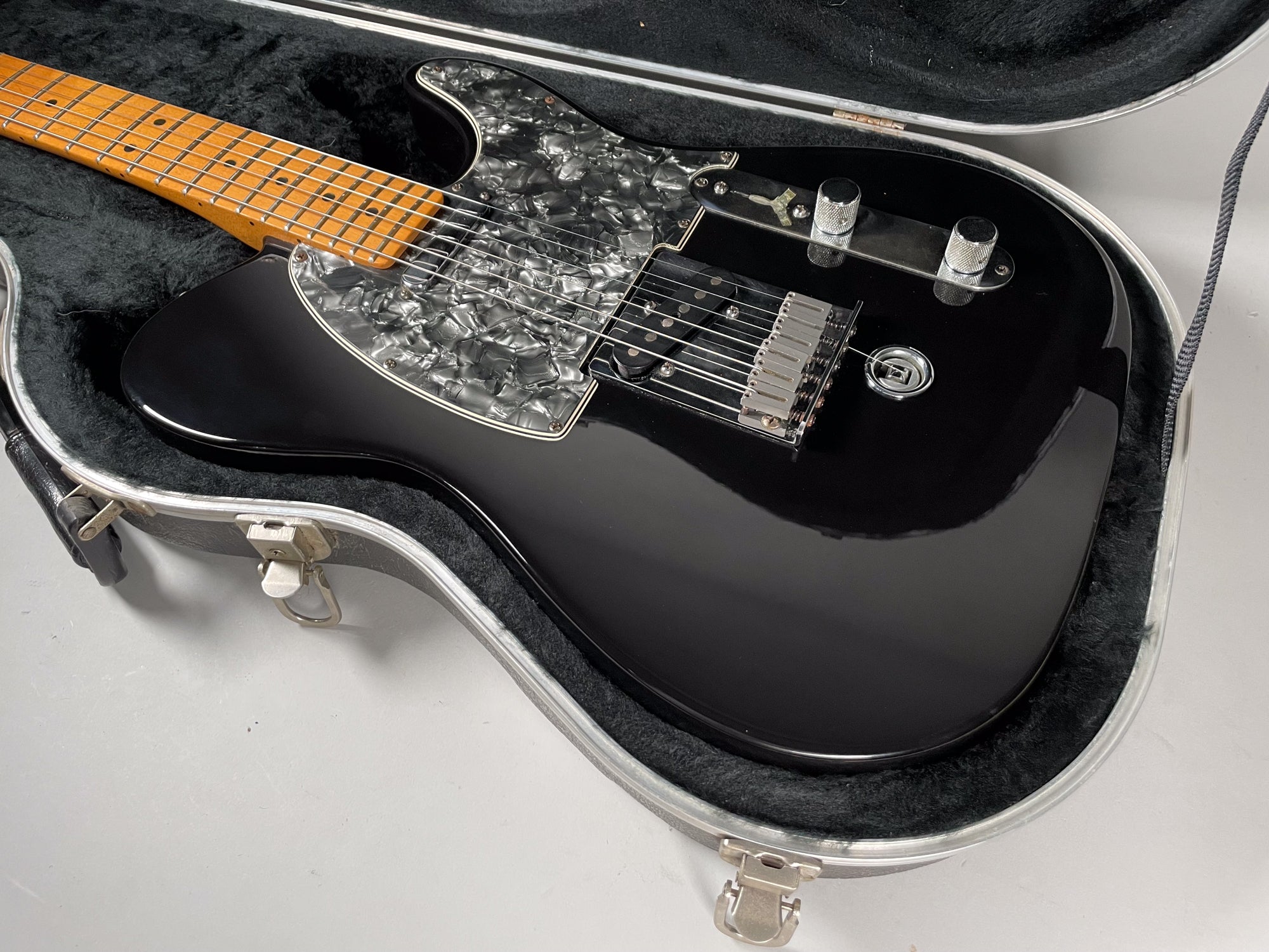 1996 Fender Telecaster B-Bender Parsons/Green Black Finish w/OHSC