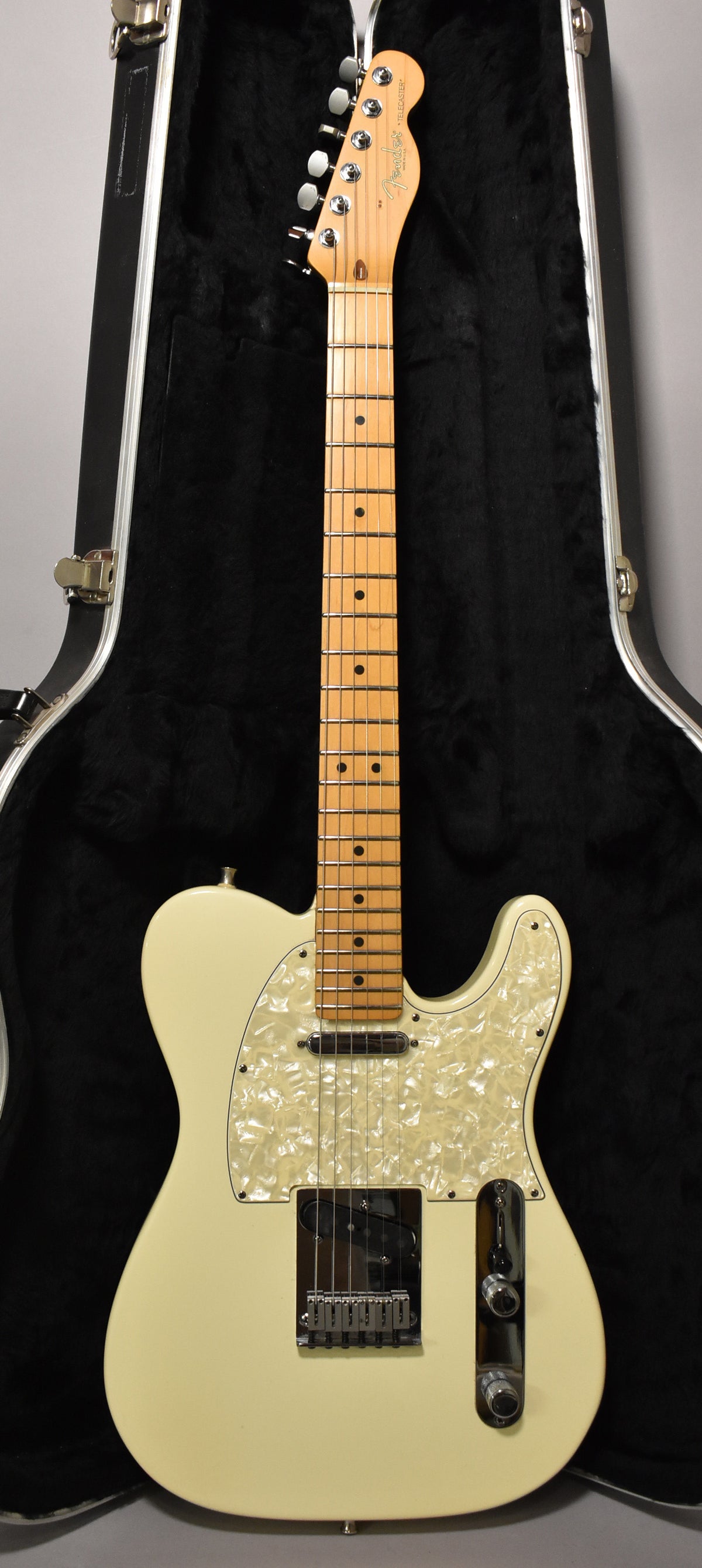 ギター Fender USA Telecaster Custom 1997 Fender American Standard Telecaster Olympic White w/HSC