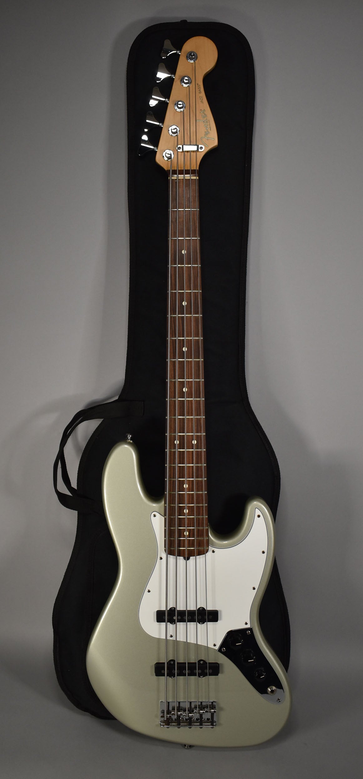 1997 Fender American Standard Jazz Bass V | Inca Silver Finish W