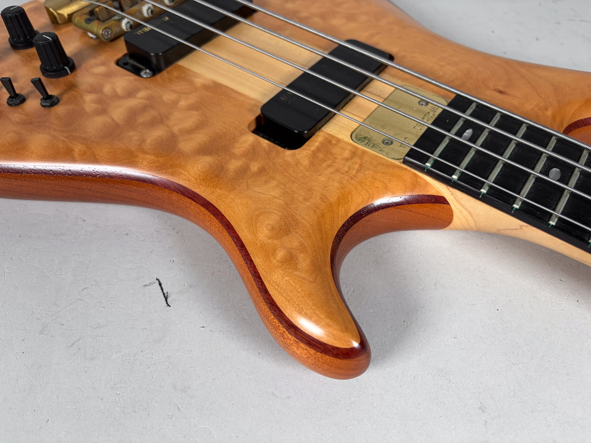 1998 Alembic Rogue Bass Guitar Natural Finish w/OHSC