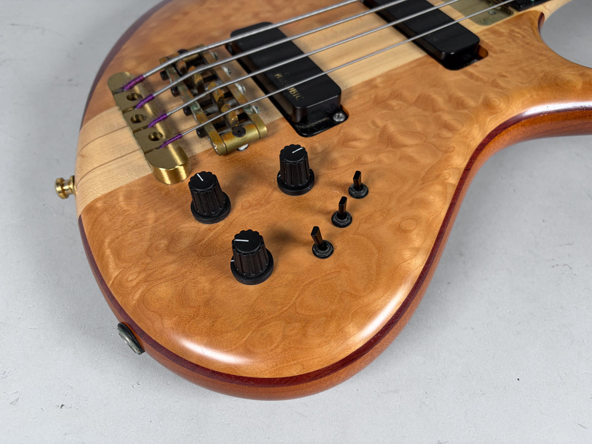 1998 Alembic Rogue Bass Guitar Natural Finish w/OHSC