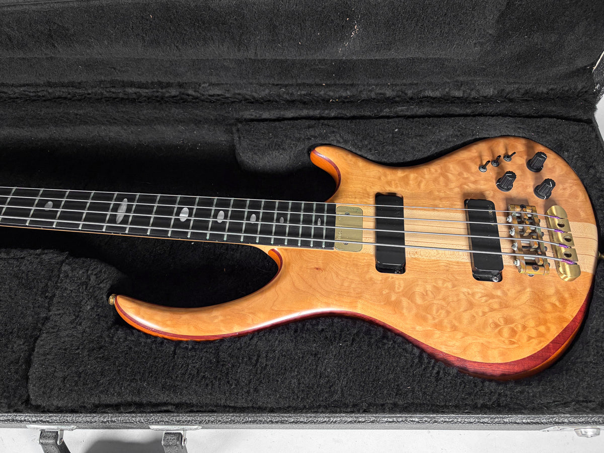 1998 Alembic Rogue Bass Guitar Natural Finish w/OHSC