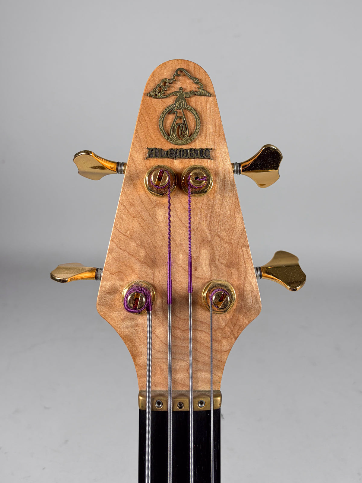 1998 Alembic Rogue Bass Guitar Natural Finish w/OHSC