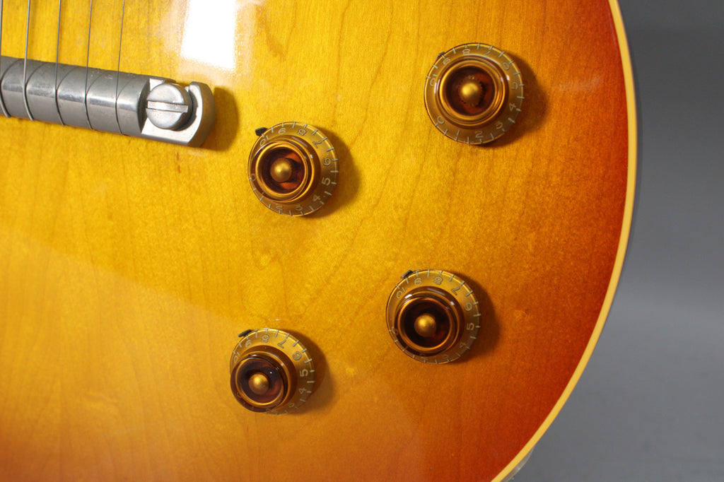 1999 Gibson 40th Anniversary 1959 Reissue Les Paul R9 Plain Top Washed Cherry Sunburst w/OHSC