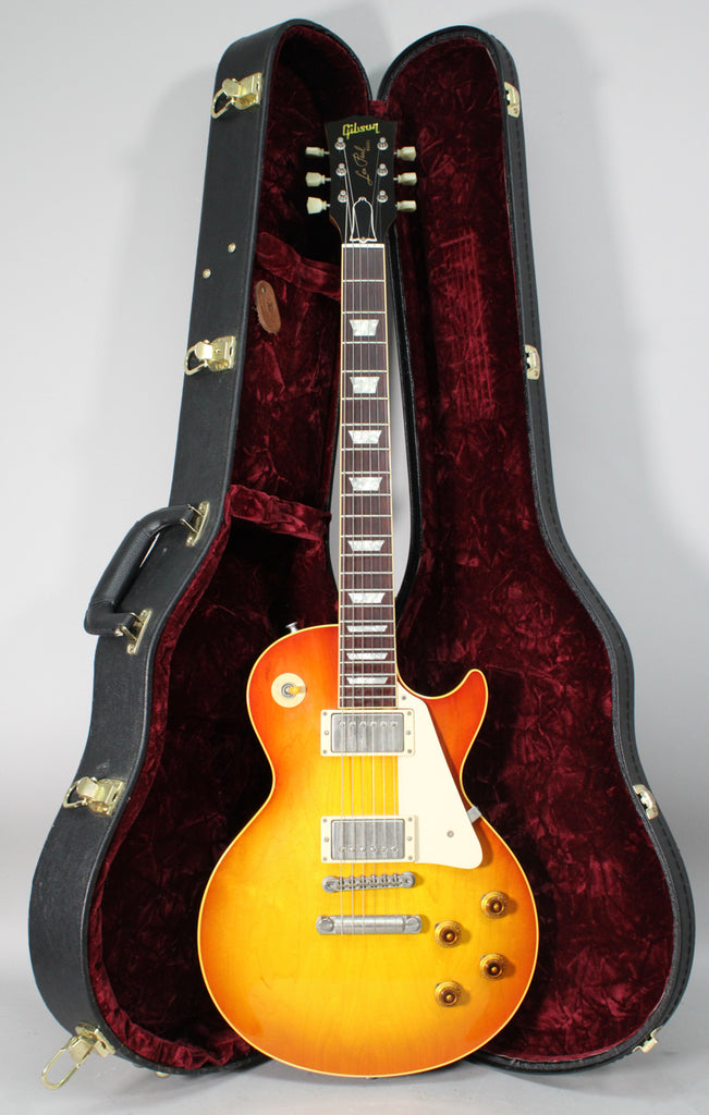 1999-Gibson-40th-Anniversary-1959-Reissue-Les-Paul-Plain-Top-Cherry-Sunburst-1