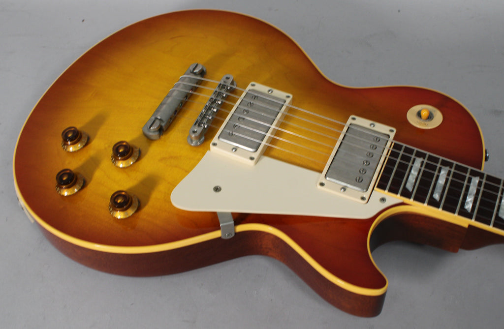 1999 Gibson 40th Anniversary 1959 Reissue Les Paul R9 Plain Top Washed Cherry Sunburst w/OHSC