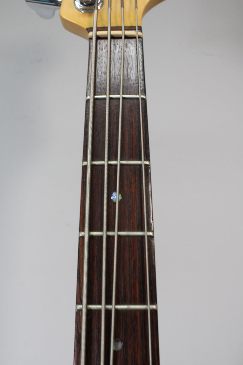 2000 Fender Deluxe Jazz Bass Crimson Red Transparent w/HSC