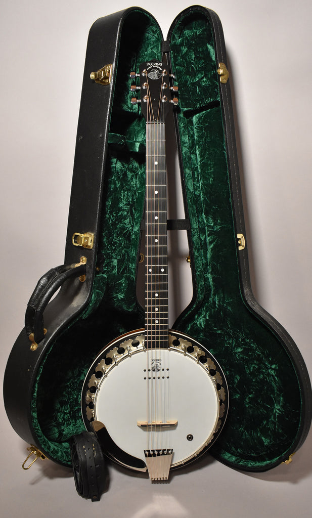 2001-Deering-Boston-Six-6-String-Banjo-Imperial-Vintage-Guitars-Sell