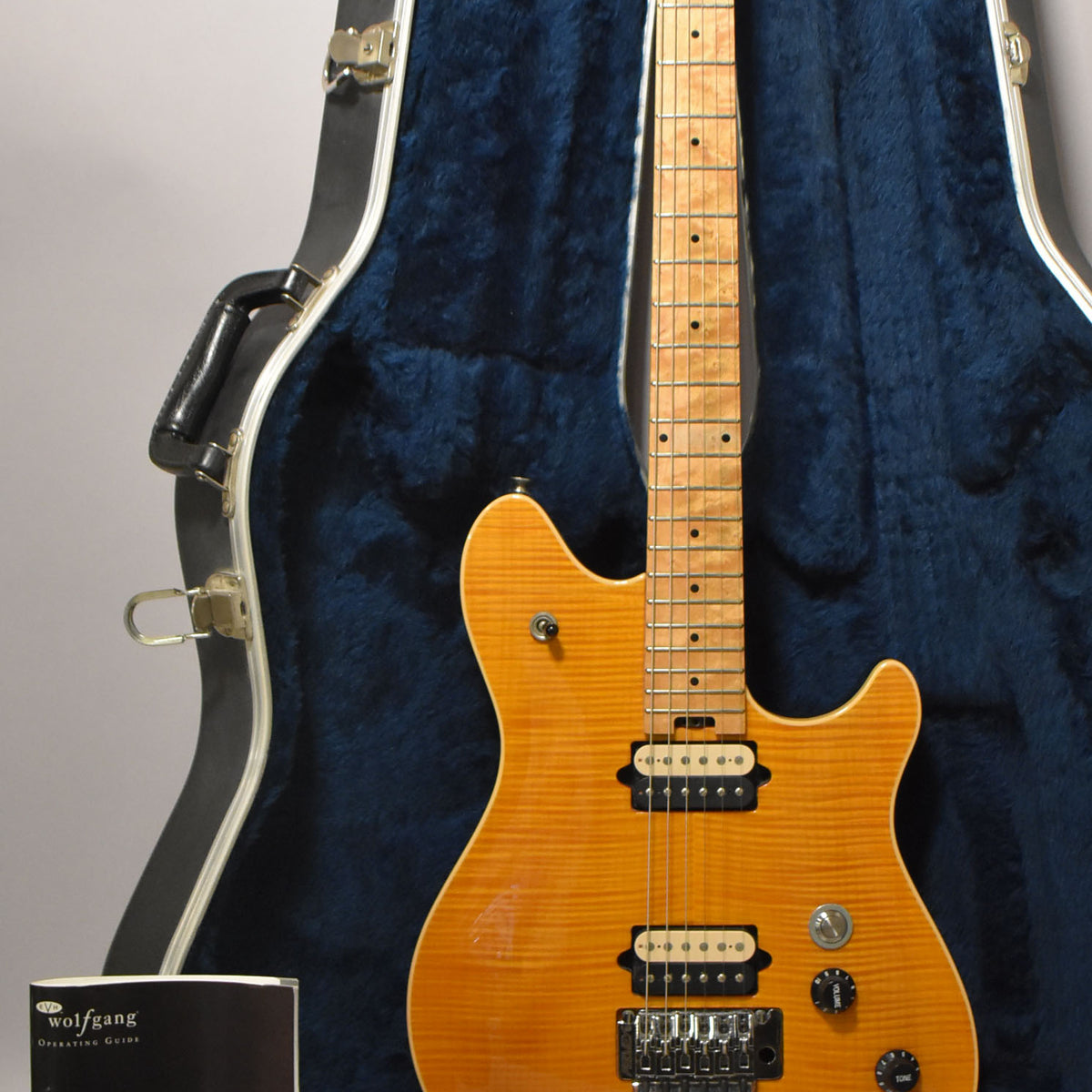 2001 Peavey EVH Wolfgang Eddie Van Halen Signature Tremolo Amber