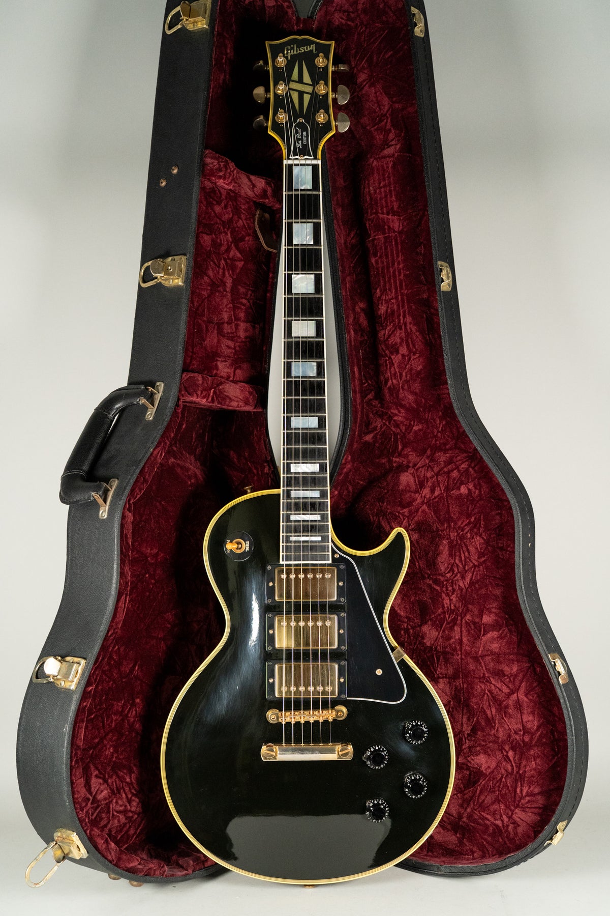 2001 Gibson Custom Shop 1957 Les Paul Custom Black Beauty 3-Pickup