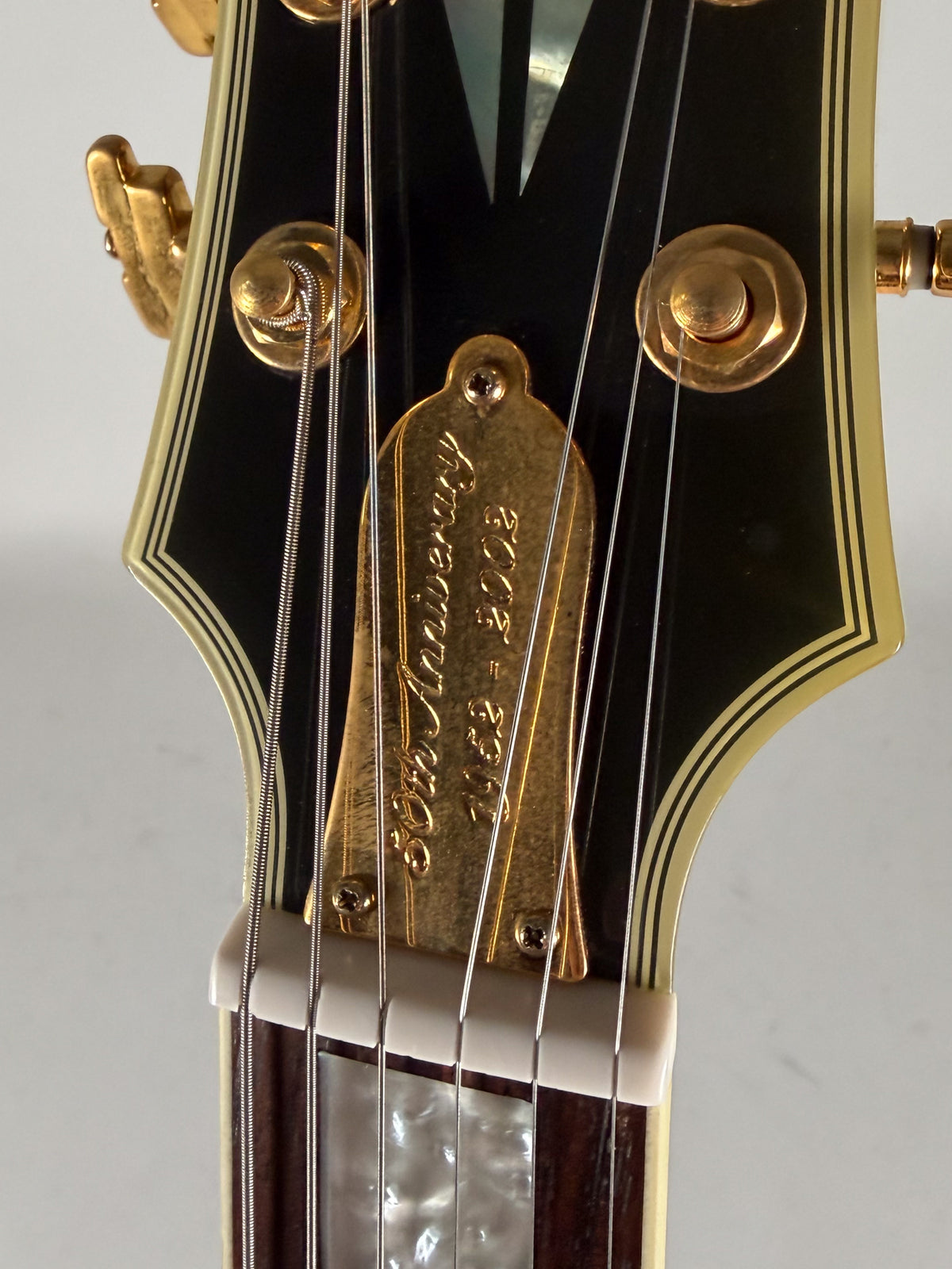 2002 Epiphone Les Paul Custom 50th Anniversary Black Beauty w/OHSC