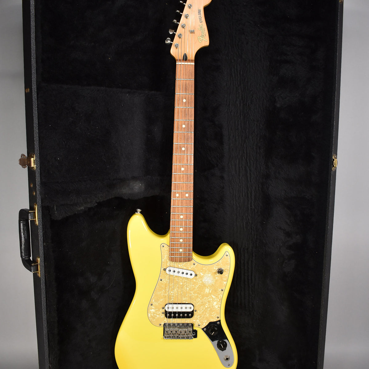 2002 Fender Deluxe Series Cyclone | Graffiti Yellow Finish W/HSC