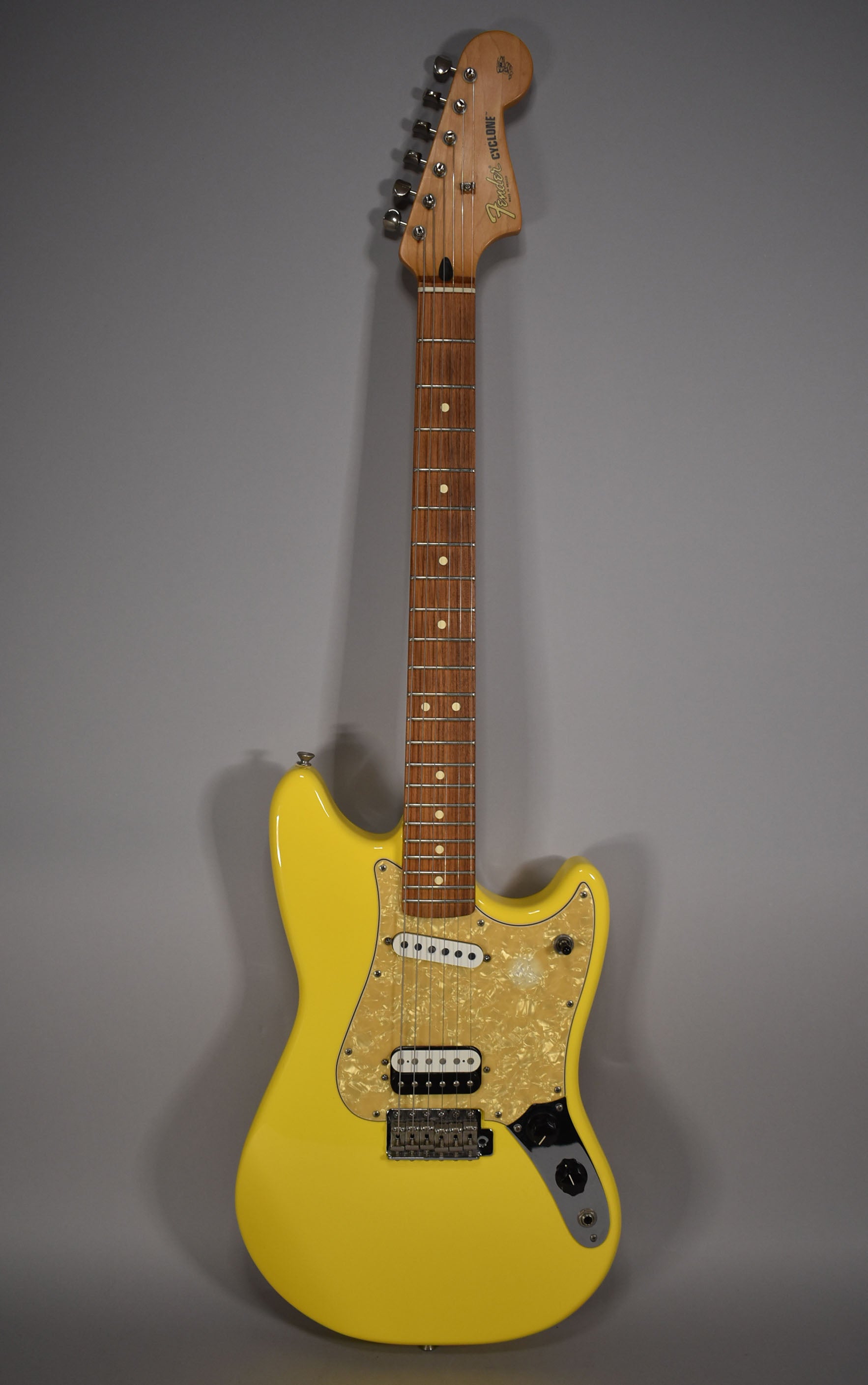 2002 Fender Deluxe Series Cyclone | Graffiti Yellow Finish W/HSC