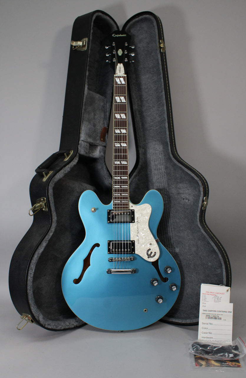 2004 Epiphone Noel Gallagher Signature Supernova Manchester Blue w/OHSC