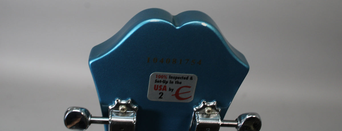 2004 Epiphone Noel Gallagher Signature Supernova Manchester Blue w/OHSC