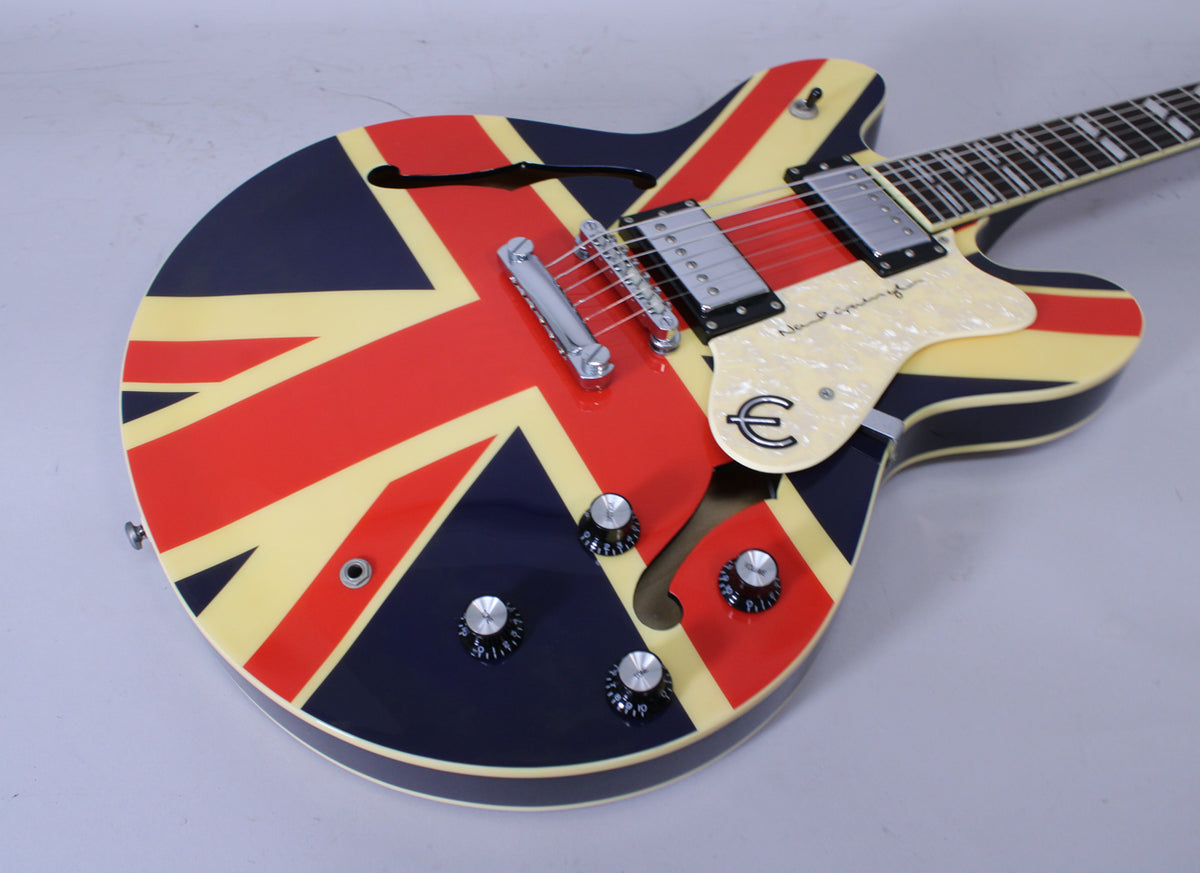 2004 Epiphone Noel Gallagher Supernova Union Jack w/OHSC