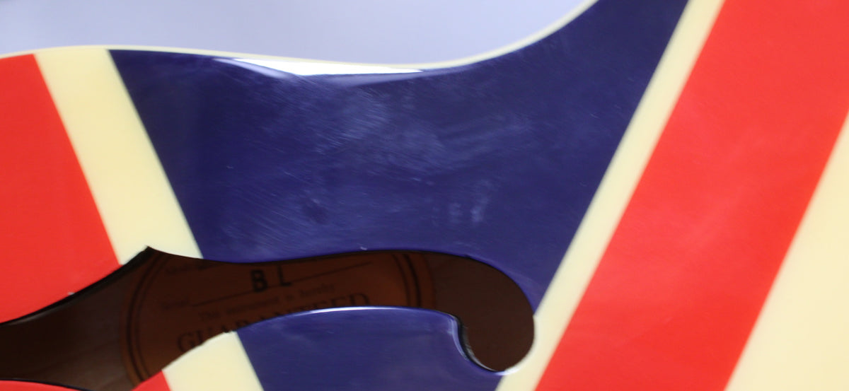 2004 Epiphone Noel Gallagher Supernova Union Jack w/OHSC