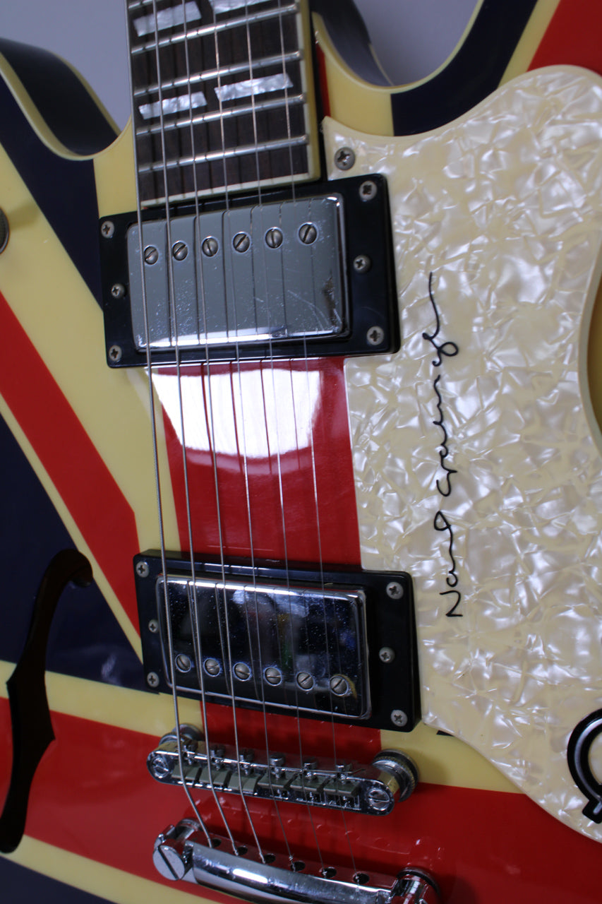 2004 Epiphone Noel Gallagher Supernova Union Jack w/OHSC