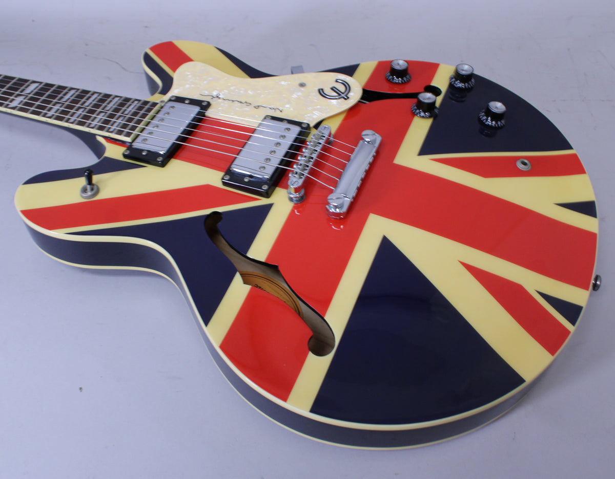 2004 Epiphone Noel Gallagher Supernova Union Jack w/OHSC