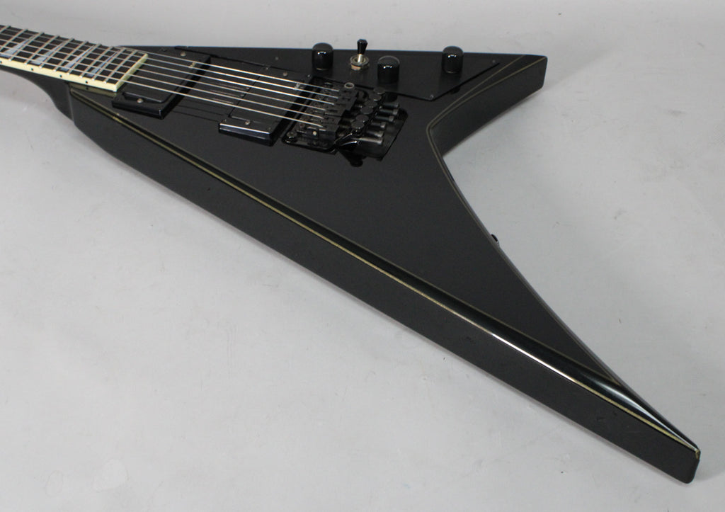 2005 Jackson RR1 USA Randy Rhoads V Black/Gold Pinstripe w/OHSC