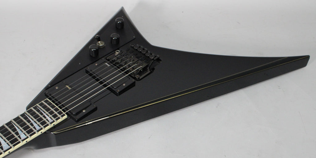 2005 Jackson RR1 USA Randy Rhoads V Black/Gold Pinstripe w/OHSC