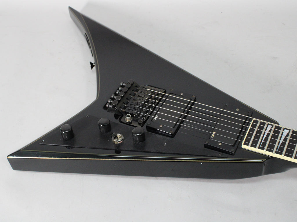 2005 Jackson RR1 USA Randy Rhoads V Black/Gold Pinstripe w/OHSC