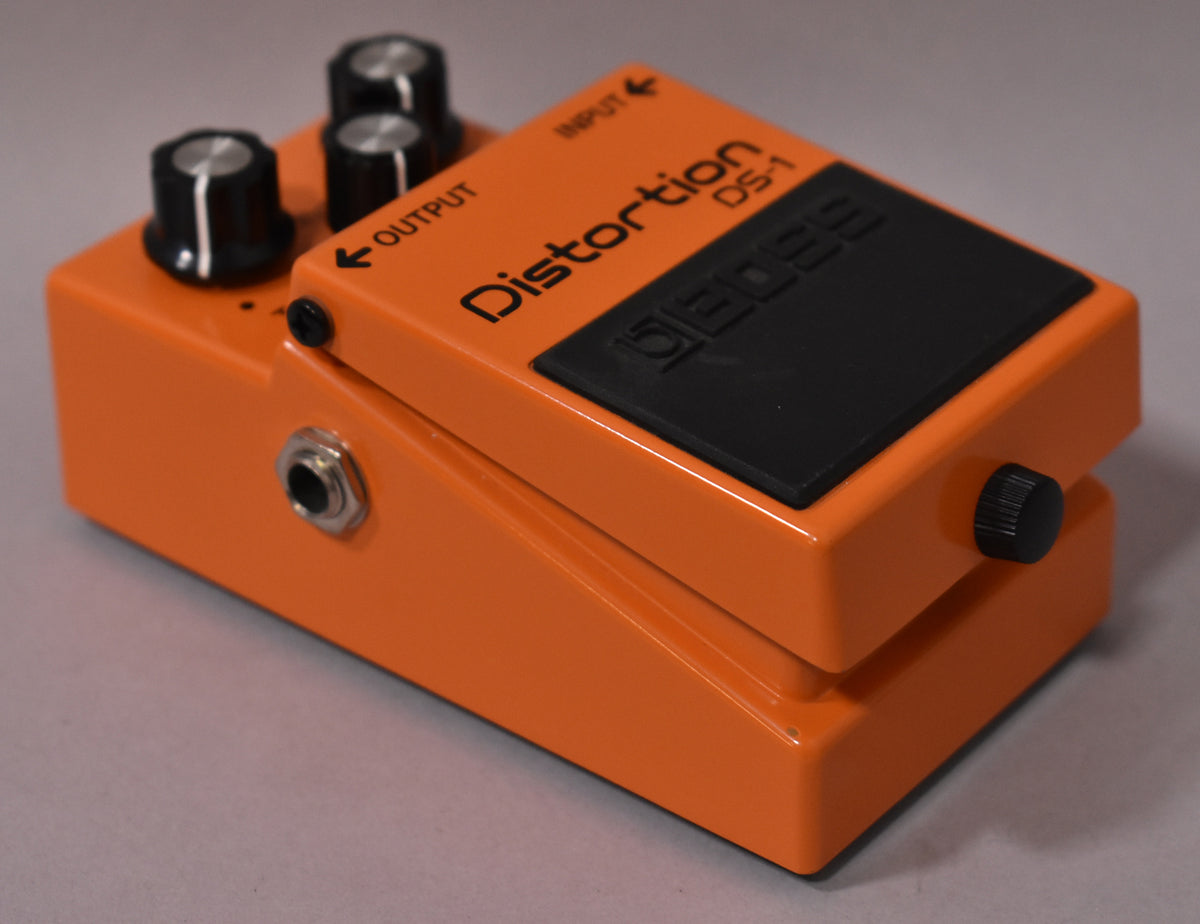 2005 Boss DS-1 Distortion Pedal Orange MIT Taiwan Silver Label
