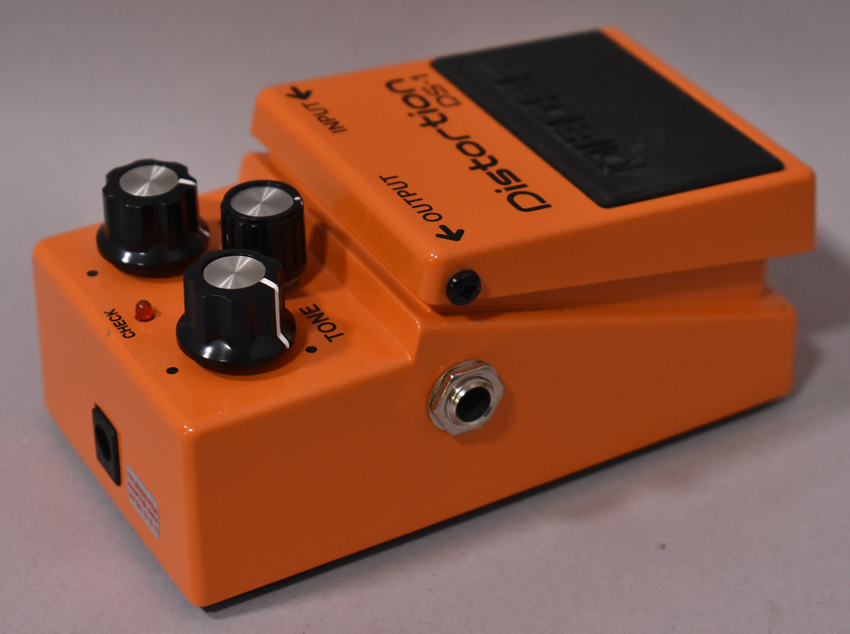 2005 Boss DS-1 Distortion Pedal Orange MIT Taiwan Silver Label