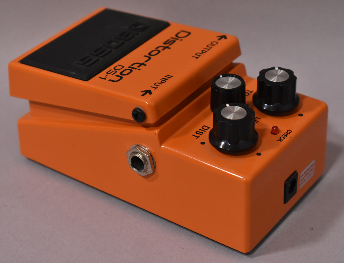 2005 Boss DS-1 Distortion Pedal Orange MIT Taiwan Silver Label