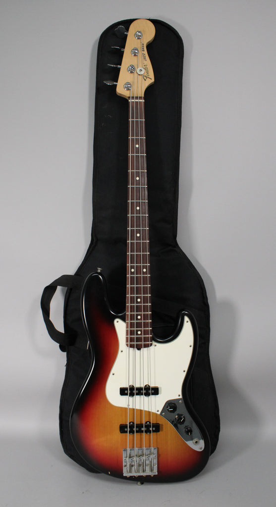 2006 Fender Highway One Jazz Bass 3-Color Sunburst w/ Gig Bag